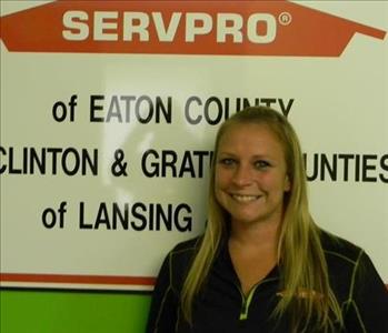 Stephanie Kelly, team member at SERVPRO of Eaton County, SERVPRO of Clinton & Gratiot Counties and SERVPRO of Lansing & Holt