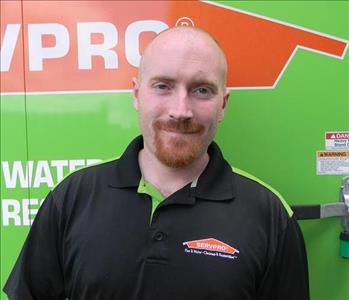 Derek Lawrence, team member at SERVPRO of Eaton County, SERVPRO of Clinton & Gratiot Counties and SERVPRO of Lansing & Holt