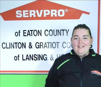 Heather Dickerson, team member at SERVPRO of Eaton County, SERVPRO of Clinton & Gratiot Counties and SERVPRO of Lansing & Holt